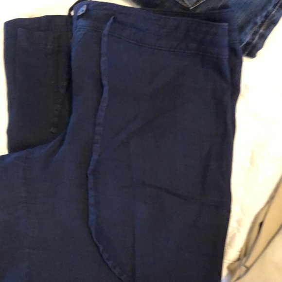 Relax Tommy Bahama Leigh Fit Size 12 Black Slacks - Picture 5 of 5